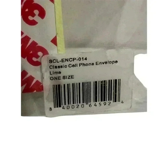 Green Cell Phone Envelope Snap Closure Trendy Design Sleek Finish - Picture 3 of 4